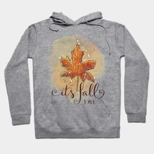 it's fall y'all typography Hoodie